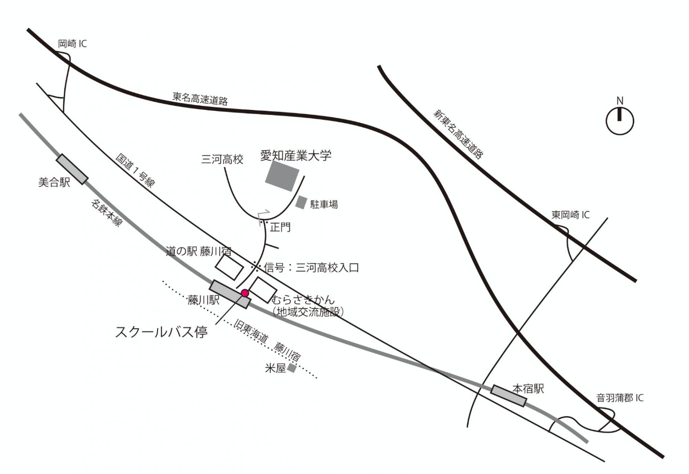 自動車の地図