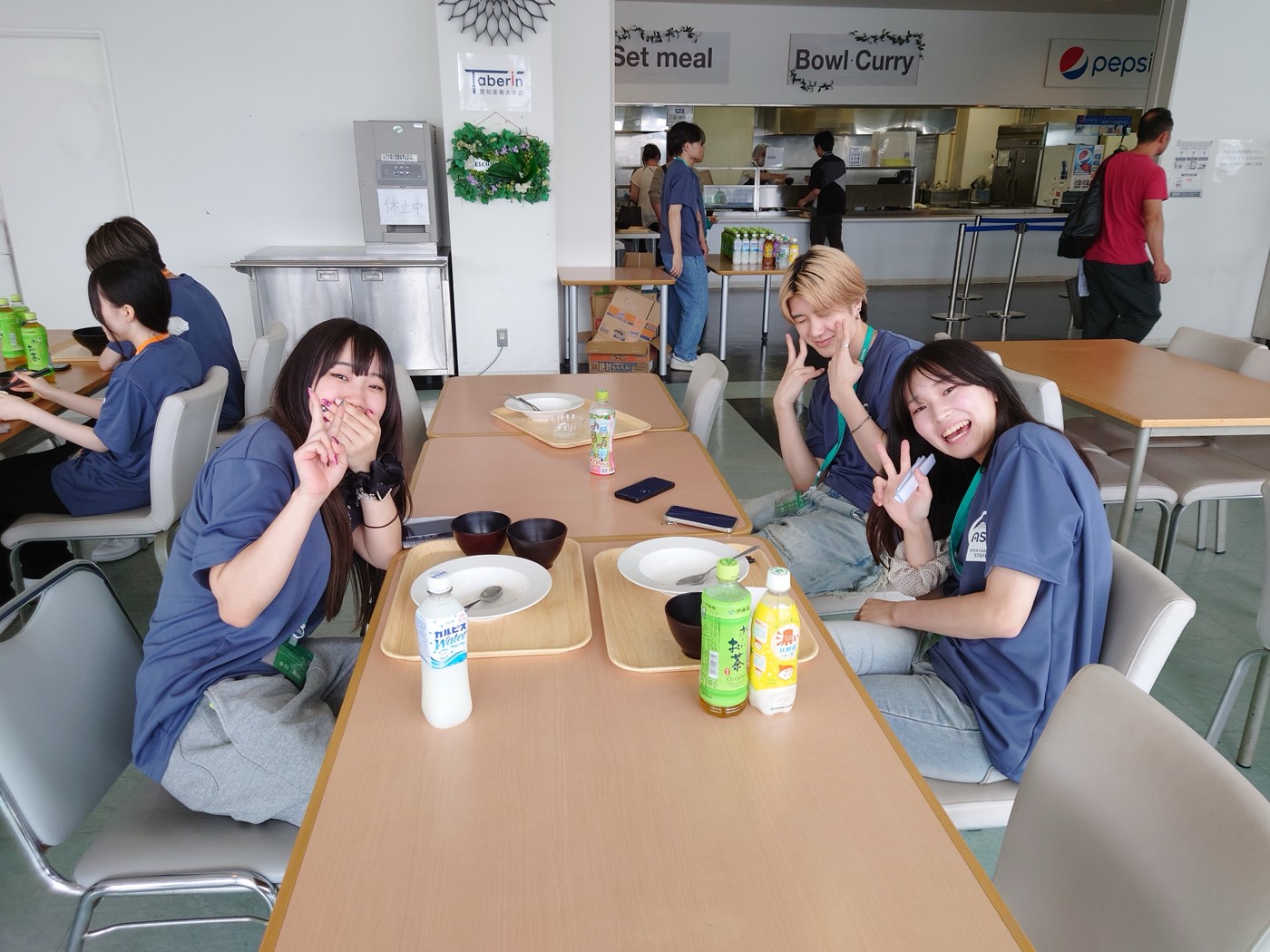 在学生とふれあう場の様子9
