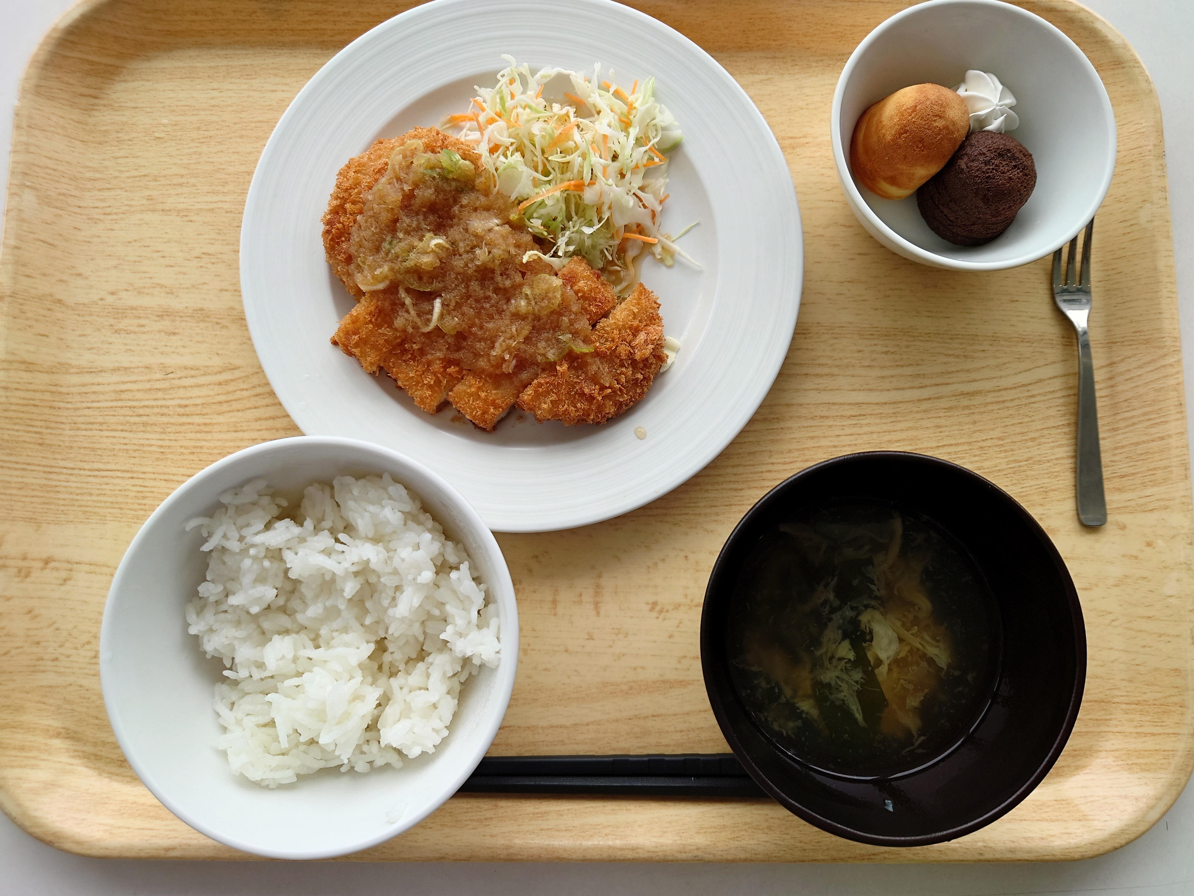 学食体験の様子6