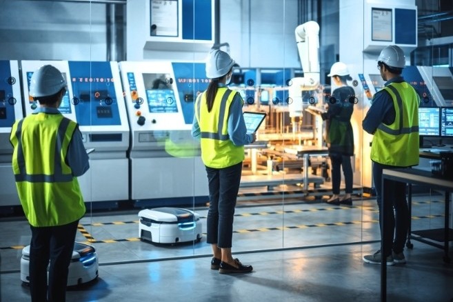 ものづくりDXフィールドの代表授業：「DX生産管理論」